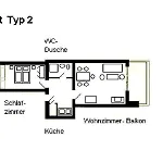 Villa-strandidyll-binz-typ-2-apartment-10 *